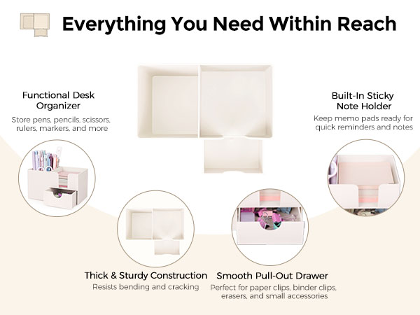 Small Desk Organize