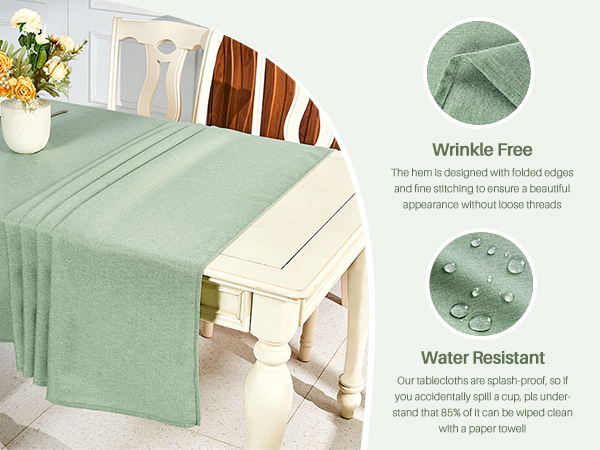Table cloth rectangle table