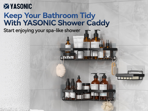 shower caddy corner