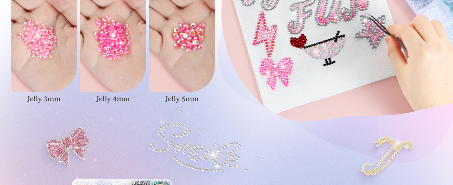 bedazzler kit with rhinestones