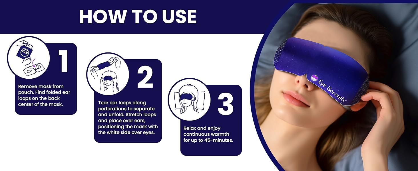 Eyemasks for sleeping, dry eye relief products, beauty & personal care, beauty and personal care
