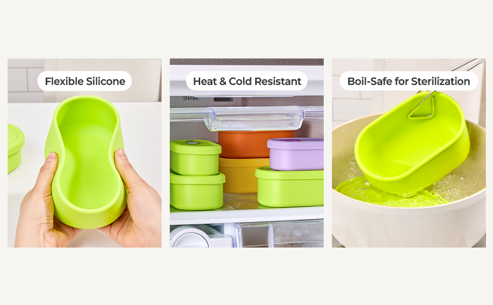 Why Korean Silicone for food containers?