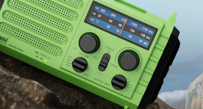 battery radio