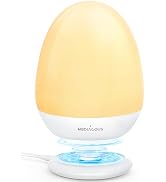 MediAcous Night Lights for Kids Room, Egg Light for Nursery with Stable Charging Pad, Dimmable Ba...