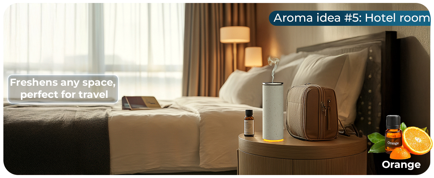 Cooper Bliss Smart Diffuser – rechargeable oil diffuser that freshens any space, perfect for travel