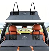 ONTYZZ Foldable Car Back Seat Extender, Car Rear Seat Mattress Extension Plate for Air Mattress P...