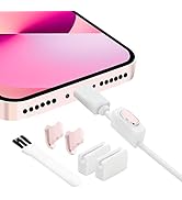 PortPlugs Dust Plugs (2-Pack) - Compatible with Lightning Port, iPhone 14-7, Plus, Max, Pro, iPad...