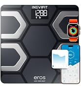 INEVIFIT EROS Bluetooth Body Fat Scale Smart BMI Highly Accurate Digital Bathroom Body Compositio...