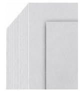 CreGear 100 Sheets Silver Shimmer Cardstock Paper 8.5 x11,Glossy Card Stock | Cardstock Printer P...