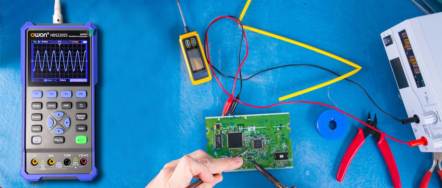 Handheld Oscilloscope Multimeter
