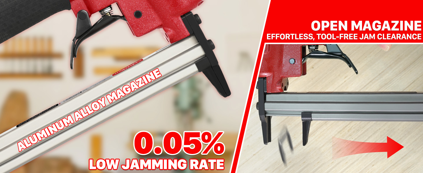pneumatic staple gun
