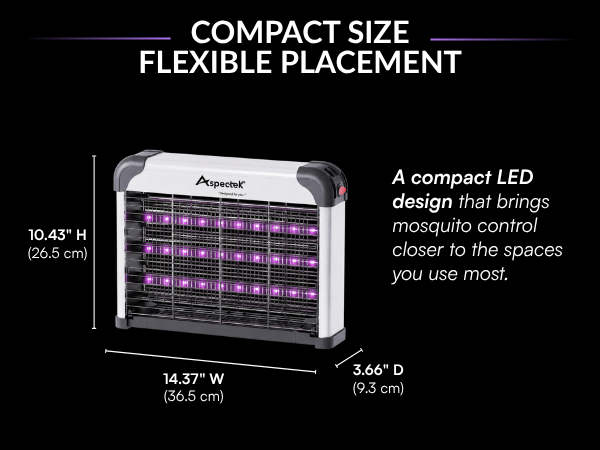 ASPECTEK 3 LED Bug Zapper