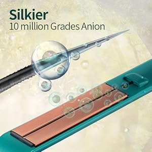 S3 A+2-2 negative ion hair straightener amika