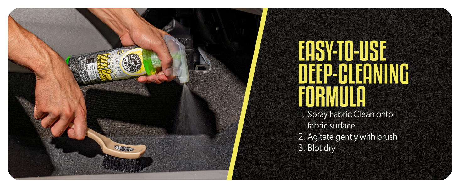Carpet & Upholstery Cleaner, Fabric Clean Sprayable from Chemical Guys