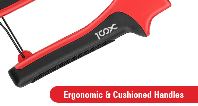 Ergonomics & Cushioned Handles