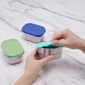 kids stainless steel lunch box stainless steel food containers kids snack containers for school