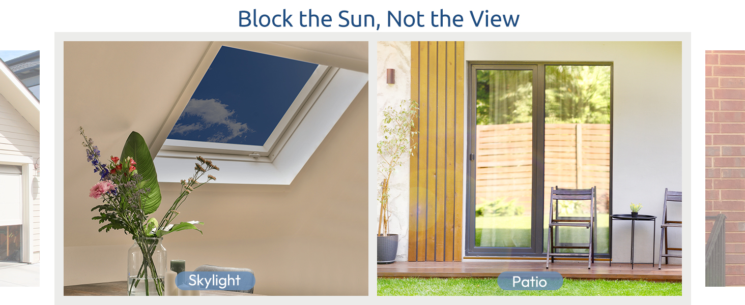 sun blocking window film