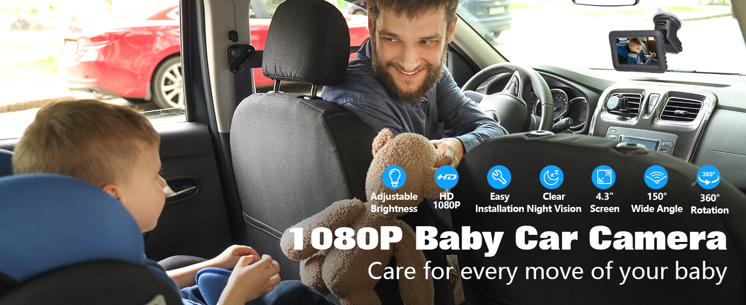 1080P Baby Car Camera