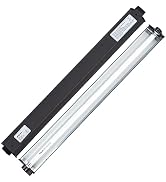 REPTI ZOO 24W Reptile T5 HO UVB Lighting Combo Kit, 22" Light Fixture Reptile Terrarium Hood, wit...