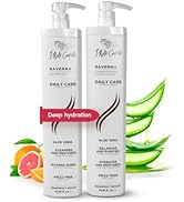 I Belli Capelli Ravenna Aloe Vera Shampoo & Conditioner Set – Sulfate & Paraben-Free, Deep Moistu...
