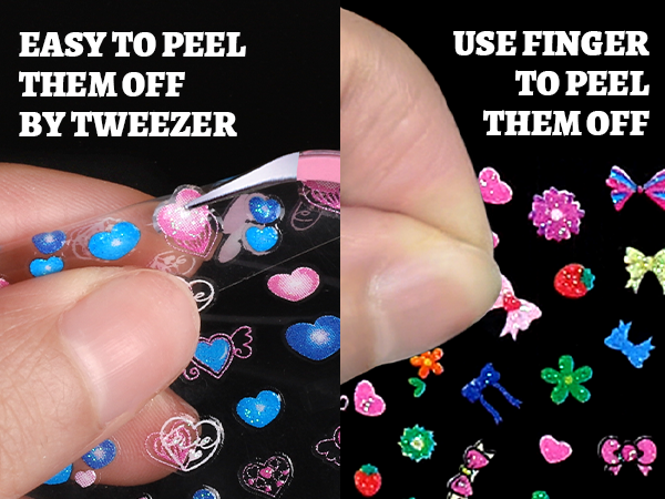 Easy To Take off & Apply by Tweezer