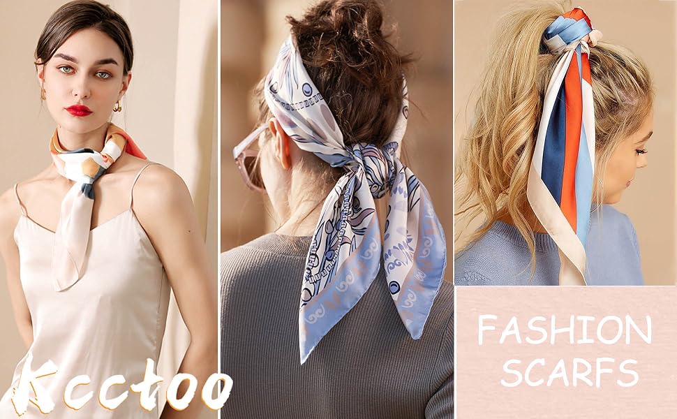Silk scarf women 1