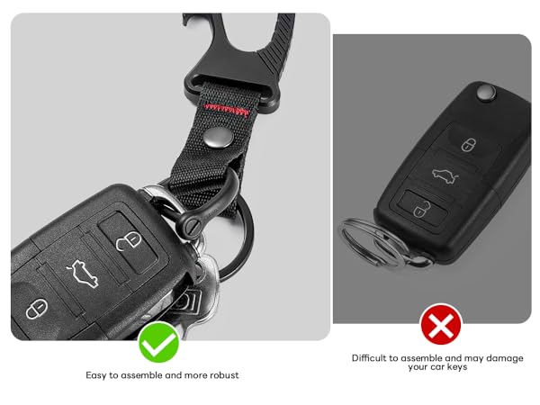 carabiner keychain clip