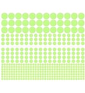407Pcs Glow in The Dark Stickers, Removable Self-Adhesive Luminous Dots for Room, Party Decor, Ni...