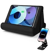Sttargxing Universal Tablet Cushion Stand - Multi-Angle Lazy Holder with Net Pocket & Phone Stand...