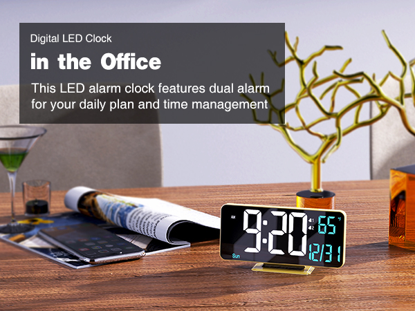 led clock