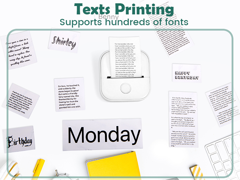 mini sticker printer