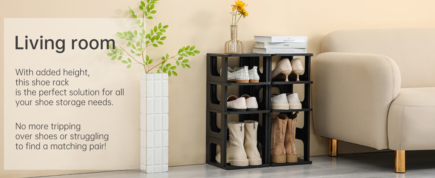corner shoe rack