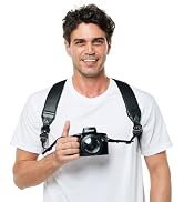 Vigorport Camera Harness Strap, Cross Shoulder Metal Quick Release Straps for DSLR SLR, Compatibl...
