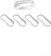 5 Pieces Toilet Seat Bumpers, Universal Buffer Toilet Lid Rubber Bumpers Strong Adhesive Bidet Bu...