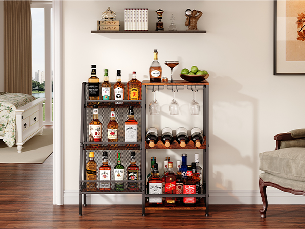 floor free standing wine rack