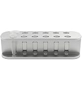 GAVKVAY 12-Well Magnetic Bead Rack Separator, Aluminum Alloy Magnetic Separation Rack for DNA RNA...