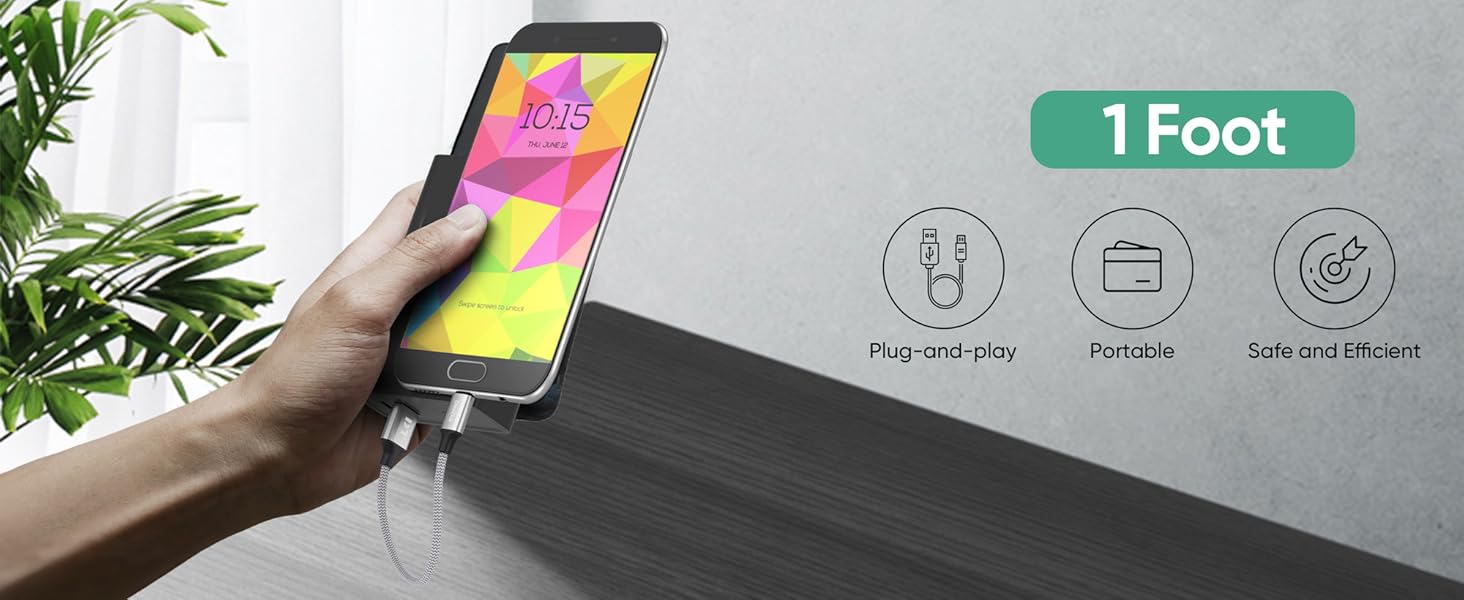 short micro usb cable