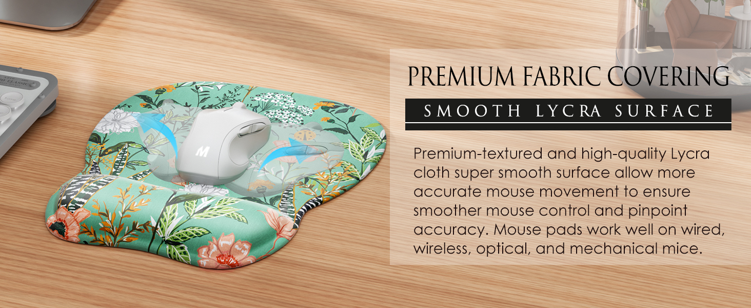 premium fabric covering