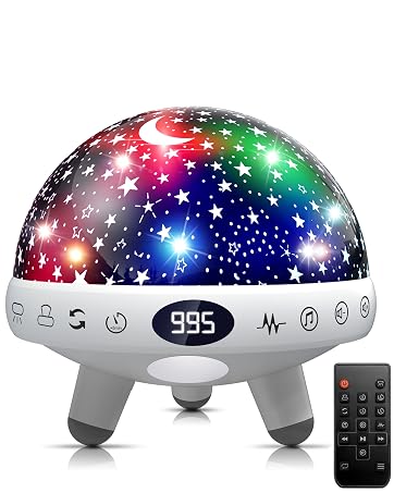 star projector night light kids baby white noise machine