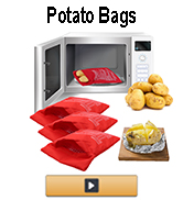 3 pack microwave potato bags
