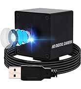 ELP 4K Camera 3.6mm Fixed Focus Lens Mini USB Webcam,HD 2160P USB Camera with Sony Sensor for Ind...