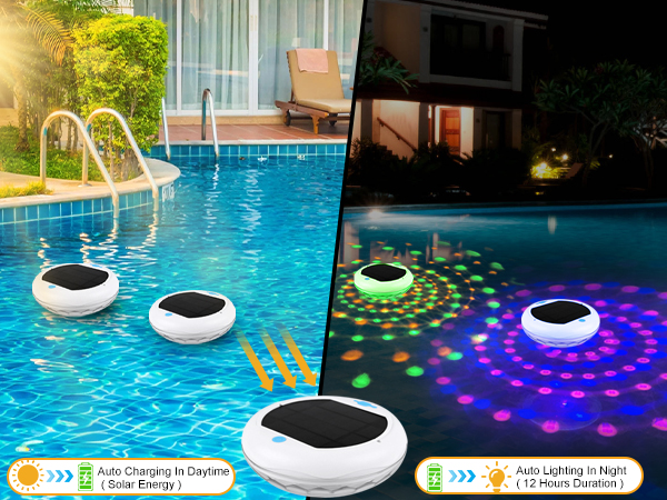 floating pool led lights