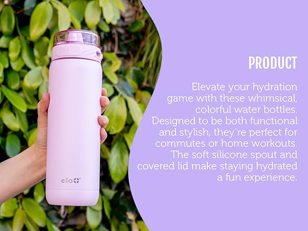 ello cooper stainless steel water bottle