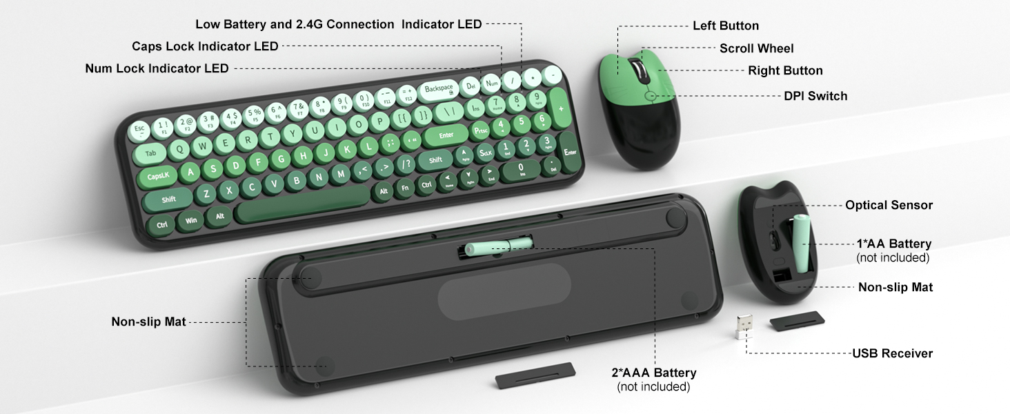 mouse and keyboard combo
