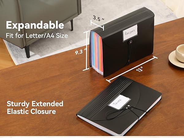 accordion file organizer