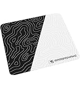 MAMBASNAKE CM02 Gaming Mouse Pad, Large Mouse Pad with Non-Slip Rubber Base, High-Density Fiber S...