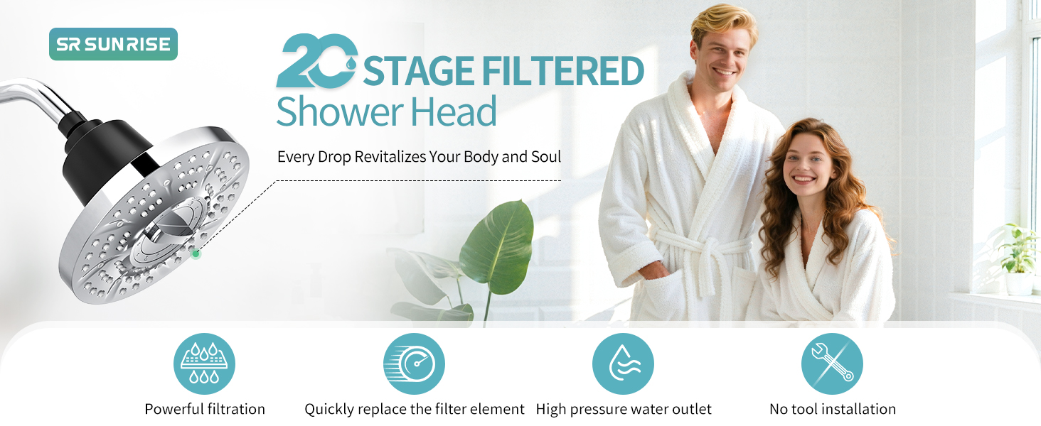 high pressure shower head