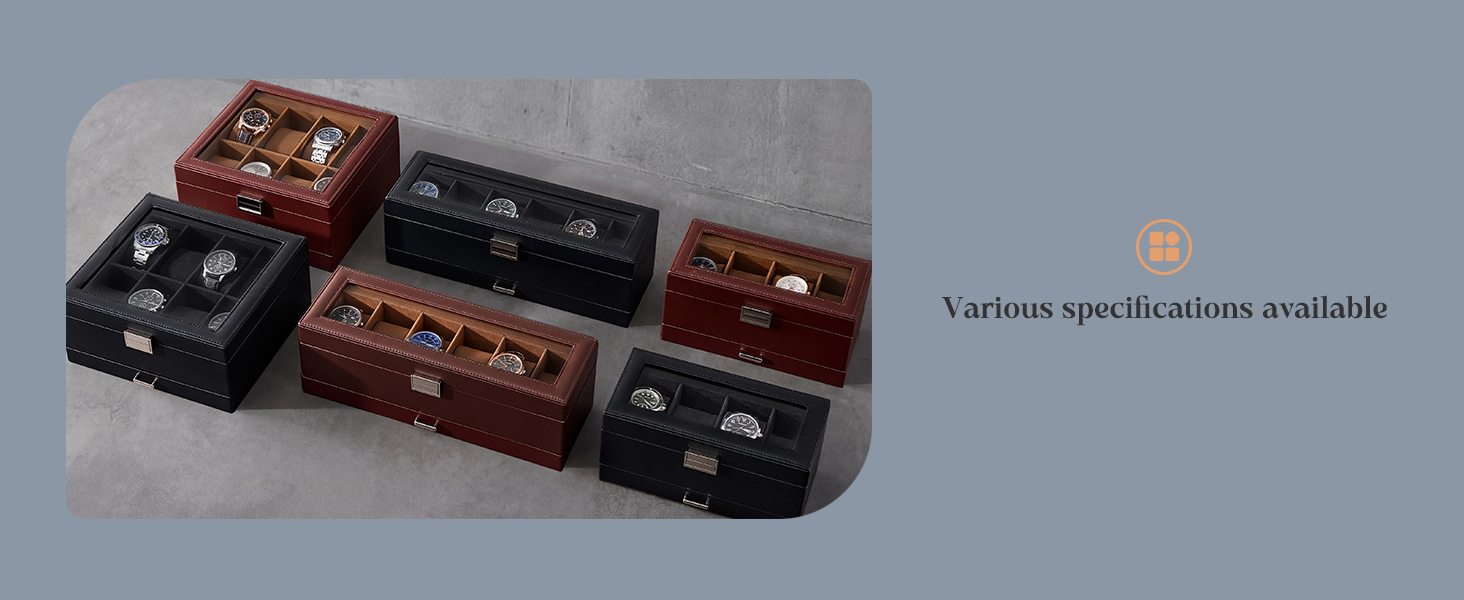 Various specifcations available