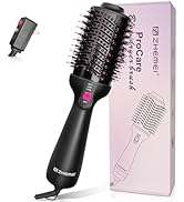ZM ZHEMEI 1300W Hair Dryer Brush,4 in 1 Blow Dryer Brush Anti-frizz Ceramic Titanium Barrel with ...