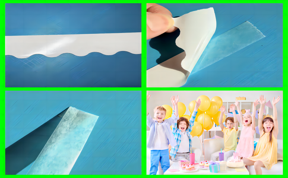 Come and try this serrated double-sided tape that’s easy to tear and separate!